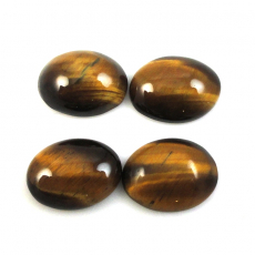 Tiger's Eye Cab Oval 16X12mm Approximately 25 Carat