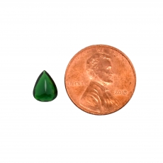Tsavorite Garnet Pear Shape 8.5x6.5mm Single Piece 1.28 Carat