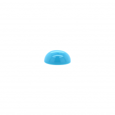 Turquoise Cab Oval 12x10mm Single Piece Approximately 4.38 Carat