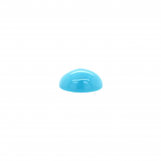 Turquoise Cab Round 12mm Single Piece Approximately 5.44 Carat