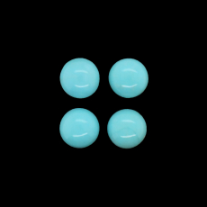 Turquoise Cab Round 9MM Approximately 8 Carat