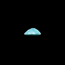 Turquoise Faceted Oval 14x10mm Single Piece Approximately 4 Carat