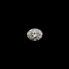 White Diamond Oval 7.06x5.55mm Single Piece 1 Carat*