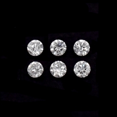 White Diamond Round 2.1mm Approximately 0.22 Carat
