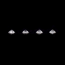White Diamond Round 2.5mm Approximately 0.25 Carat
