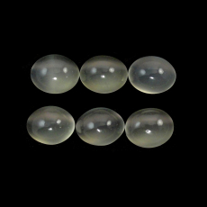 White Moonstone Cab Oval 10X8x4mm Approximately 15 Carat