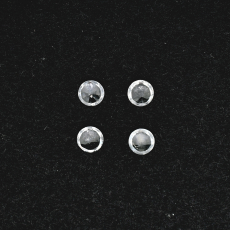 White Sapphire Round 3mm Approximately 0.45 Carat
