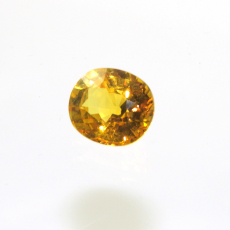 Yellow Sapphire Oval 11.3x9.6mm Approximately 5.67 Carat*