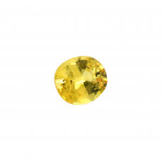 Yellow Sapphire Oval 6.3x5.2mm Single Piece 1.03 Carat