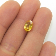 Yellow Sapphire Oval Cushion Approximately 2.20 Carat*