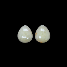 Yellow Sapphire Pear Shape 17x14mm Matching Pair 17.80 Carat