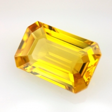 Yellow Sapphire (Pukhraj) Emerald Cut 3.31 10.82x6.97mm Carat Single Pieces*