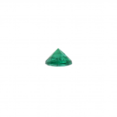 Zambian Emerald  Round 5.6mm Single Piece 0.60 Carat