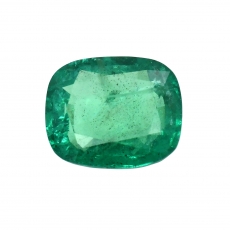 Zambian Emerald Cushion 15x12.5mm Single Piece 9.12 Carat*