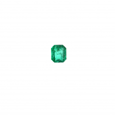 Zambian Emerald Emerald Cut 6x5mm Single Piece 0.84 Carats
