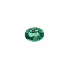 Zambian Emerald Oval 9.28x6.91mm Approximately 1.65 Carat