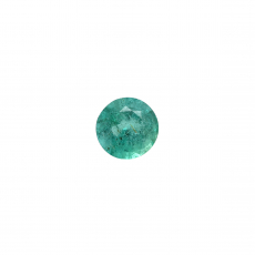 Zambian Emerald Round 8mm Approximately 1.76 Carat