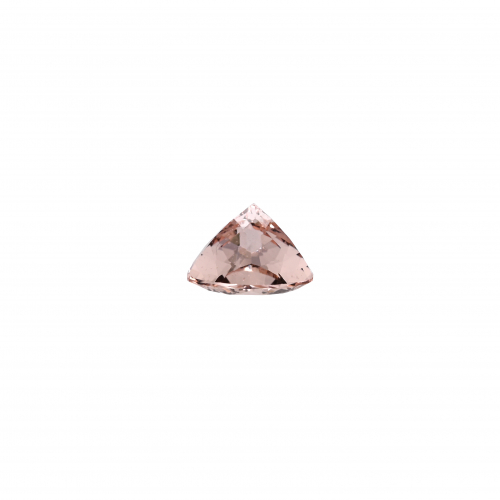 Aaa Morganite Trillion 10mm Single Piece Approximately 3.25 Carat