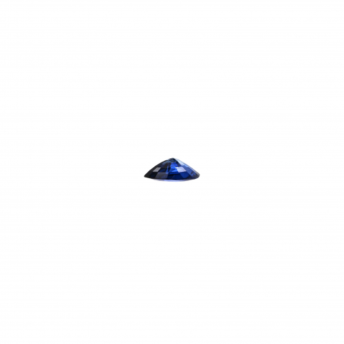 African Blue Sapphire Pear Shape 7.5x6mm Single Piece 1.07 Carat