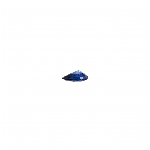African Blue Sapphire Pear Shape 7x5mm Single Piece 0.70 Carat