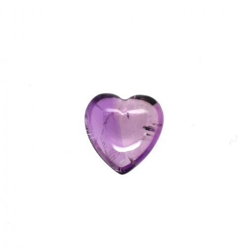 Amethyst Heart Shape 16mm Single Piece Approximately 11.40 Carat