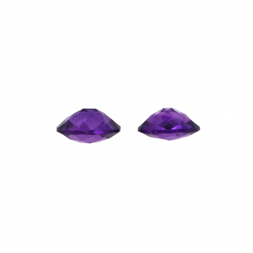 Amethyst Oval 10x8mm Matching Pair Approximately 4.52 Carats