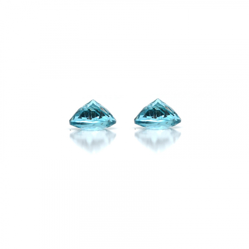 Apatite Round Shape  5mm Matching Pair Approximately 1.03 Carat