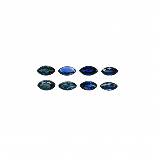 Blue Sapphire Marquise 4.7x2.5mm Approximately 1.13 Carat