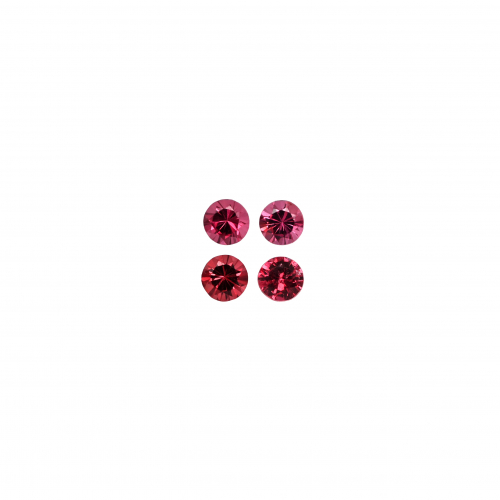 Burmese Red Spinel Round 3.5mm Approximately 0.64 Carat