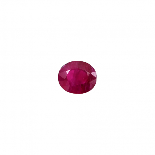Burmese Ruby Oval 6x7mm Single Piece 1.23 Carat