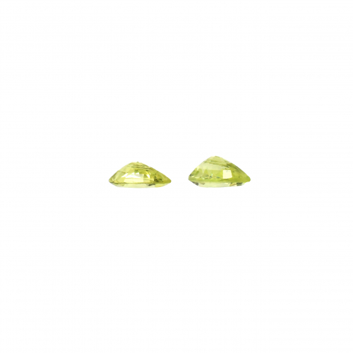 Chrysoberyl Pear Shape 7x5mm Matching Pair Approximately 1.50 Carat
