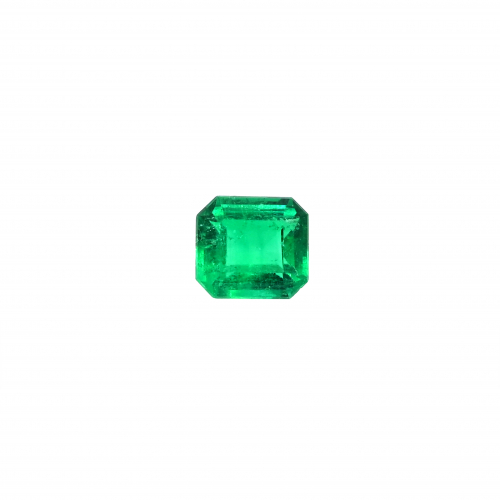 Colombian Emerald Emerald Cut 5.5x5mm Single Piece 0.58 Carat