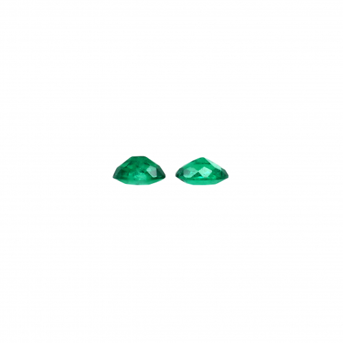 Colombian Emerald Oval 6.7x5.1mm Matching Pair 1.35 Carat*