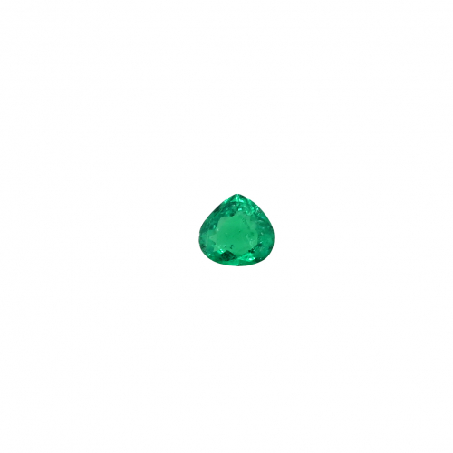 Colombian Emerald Pear Shape 6.1x5.9mm Single Piece 0.57 Carat