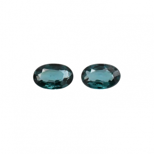 Color Change Garnet Oval 5x3mm Matching Pair Approximately 0.45 Carat