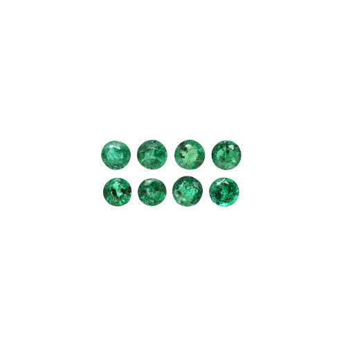 Emerald Round 3.25mm Approximately 1 Carat