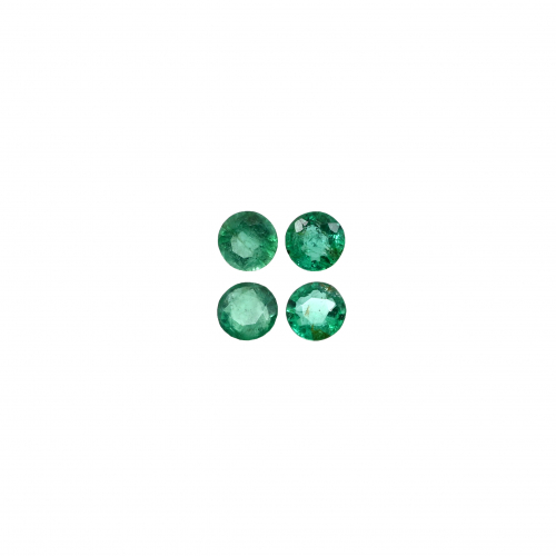 Emerald Round Shape 3.7mm Approximately 0.75 Carat