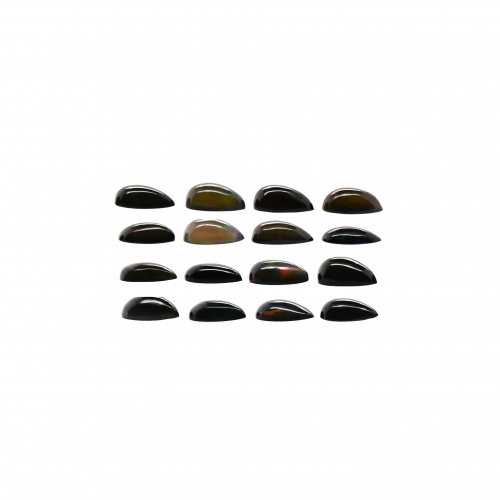 Ethiopian Black Opal Pear Shape 8x5mm Approximately 8 Carat