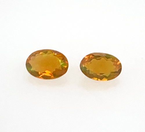 Ethiopian Opal Faceted Oval 6x4mm Matched Pair 0.50 Carat