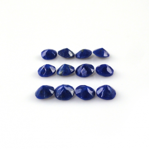 Faceted Lapis Round 5mm Approximately 5 Carat