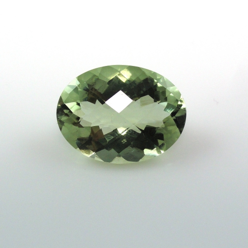 Green Amethyst (prasiolite) Oval 16x12mm Approximately 8 Carat.