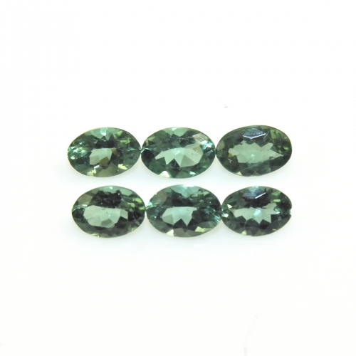 Green Apatite Oval 6x4MM Approximately 2.43 Carat