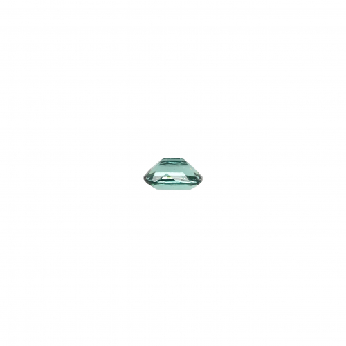 Green Tourmaline Cushion 6.5x5mm Single Piece 0.76 Carat