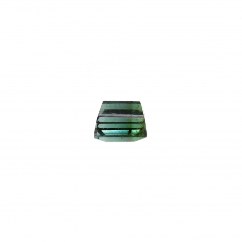 Green Tourmaline Emerald Cut 7.2x7.1mm Single Piece 2.61 Carat