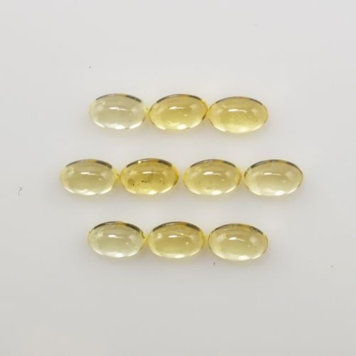 Heliodor Cab Oval 5x3mm Approximately 2 Carat