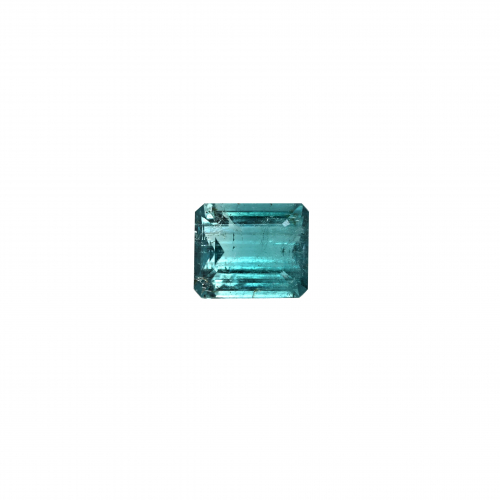 Indicolite Tourmaline Emerald Cut 12.8x9.9mm Single Piece 6.01 Carat