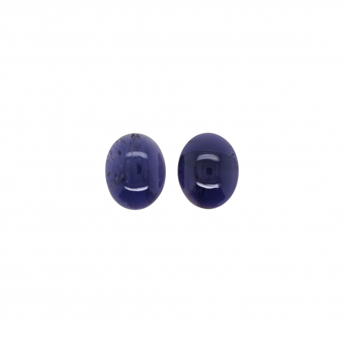 Iolite Cab Oval 10X8mm Approximately 4 Carat