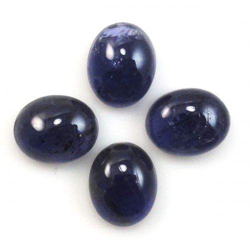 Iolite Cab Oval 11X9mm Approximately 13 Carat