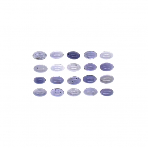 Iolite Cab Oval 5x3mm Approximately 5 Carat