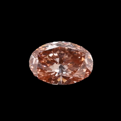 Lab Grown Pink Diamond Oval 8.01x5.92x3.47mm Single Piece Approximately 1.11 Carat